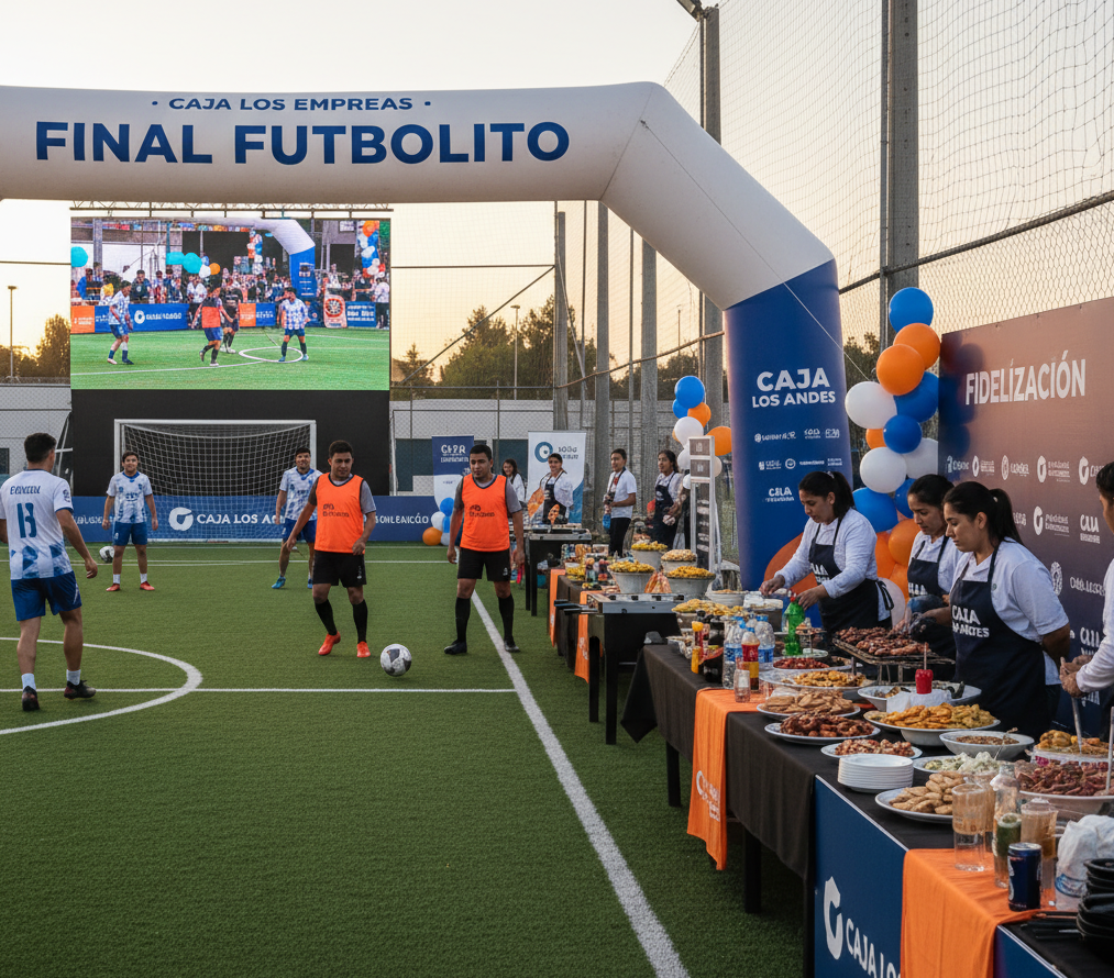 Final Futbolito Empresas Caja Los Andes